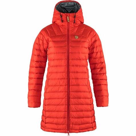 Fjallraven Snow Flake Parka Red Singapore For Women (SG-683974)